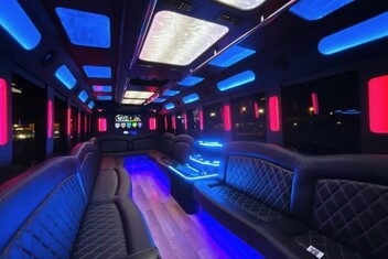 Redding Limousine Bus Interior