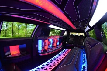 Redding Limousine Inside