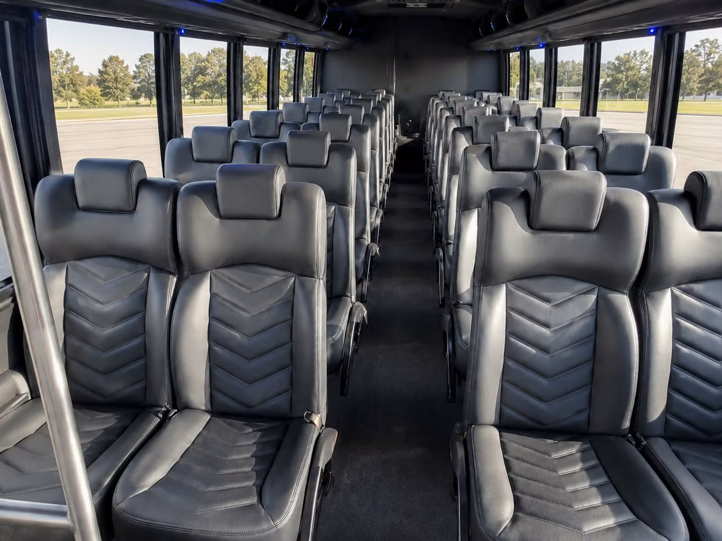 20 passenger minibus inside