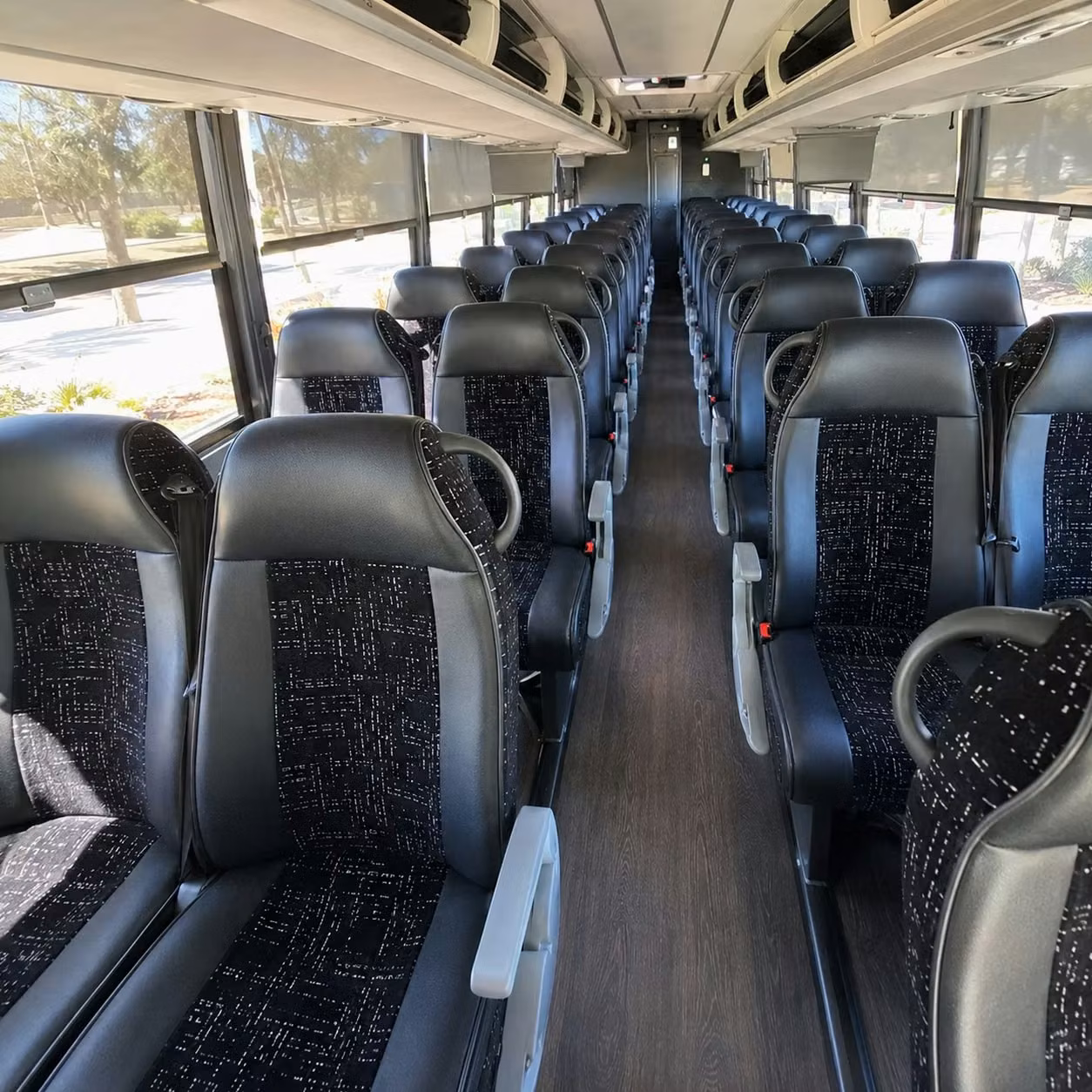 charter bus rentals for redding corporate events and employee shuttles