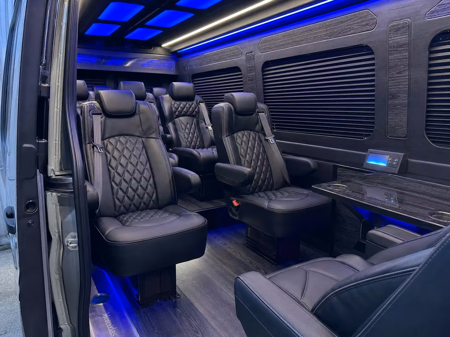 sprinter van transportation for groups and events across redding
