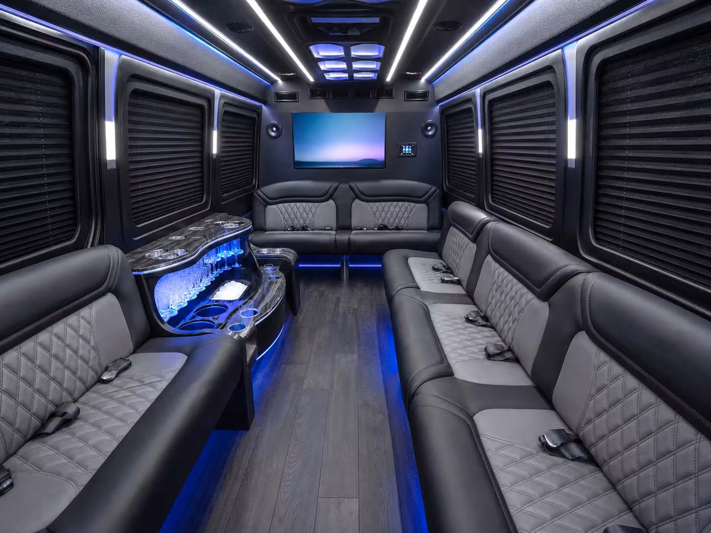 these bus amenities keep government and military groups comfortable on long northern california hauls